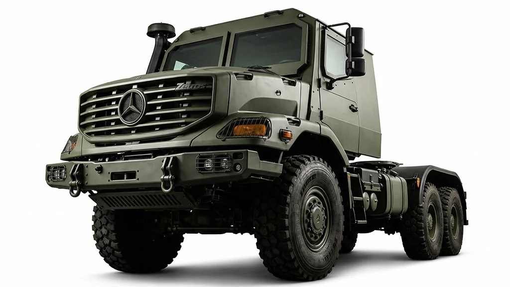Mercedes Zetros — finished render
